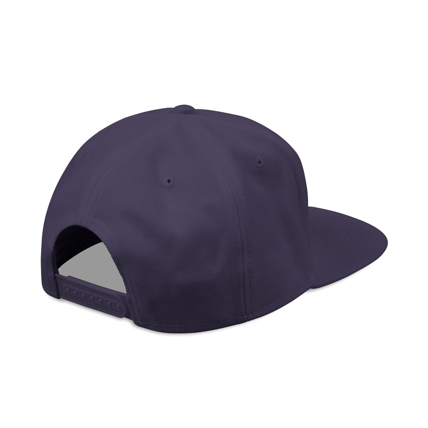 Snapback Cap - GROAT BRAND Flat Bill Cap Embroidery Design